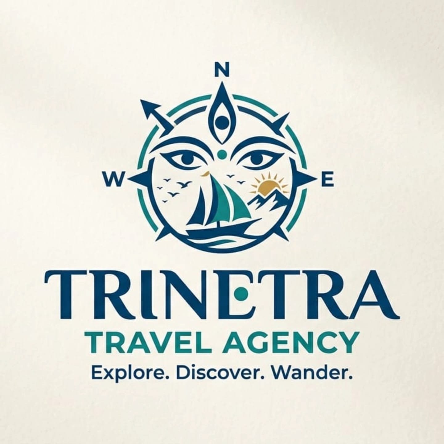 Trinetra Travel Agency logo